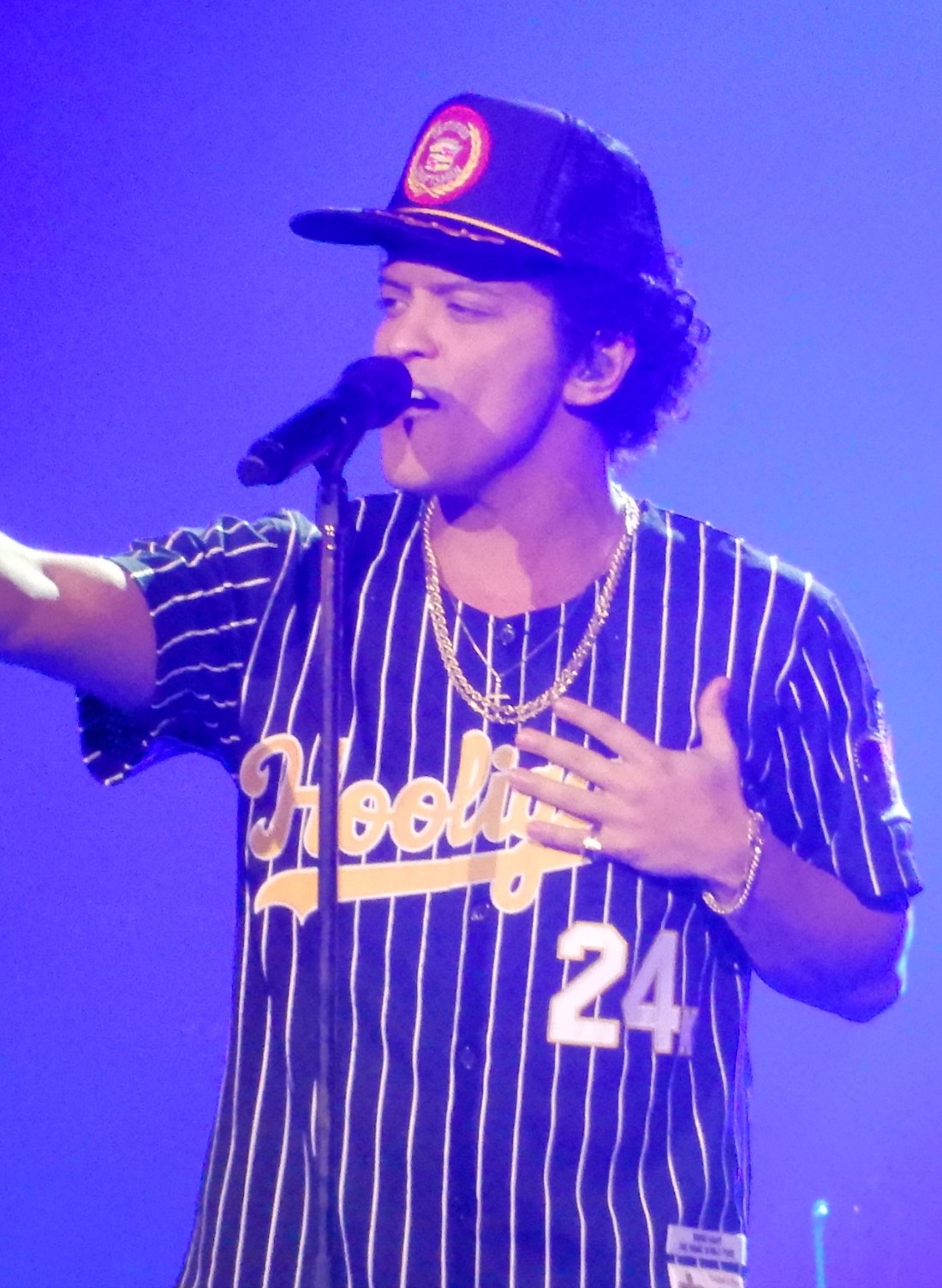 Portrait of Bruno Mars