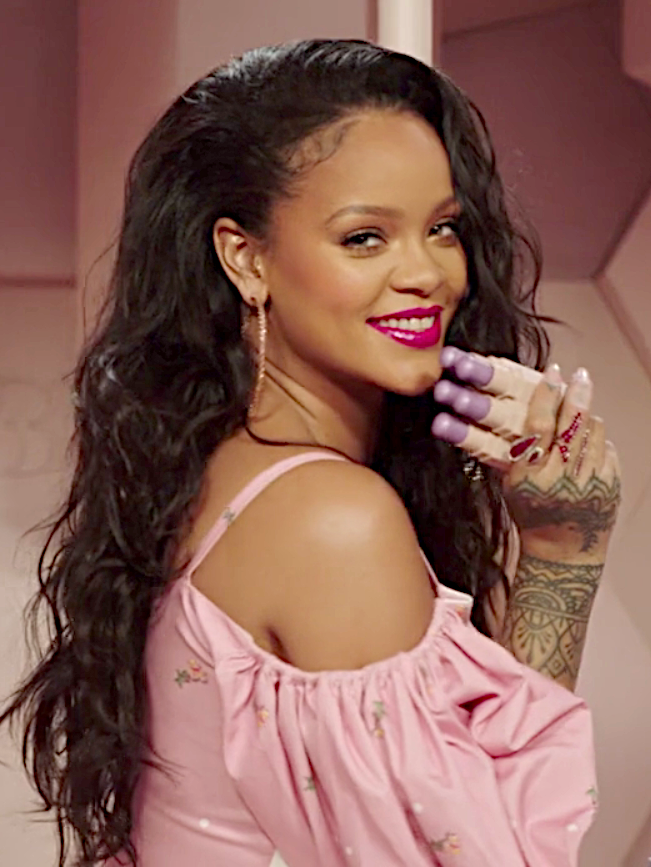 Portrait of Rihanna