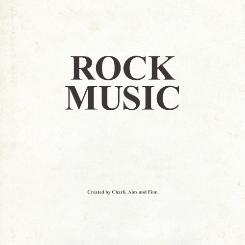 Cover artwork for Rock Music by Charli xcx