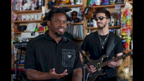 Cover artwork for Tiny Desk Concert by Denzel Curry