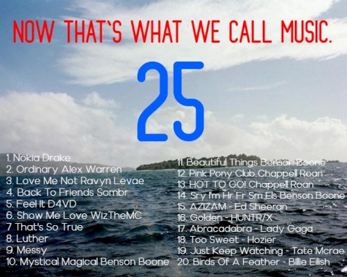Cover artwork for Now That's What WE Call Music! (25) by HUNTR/X