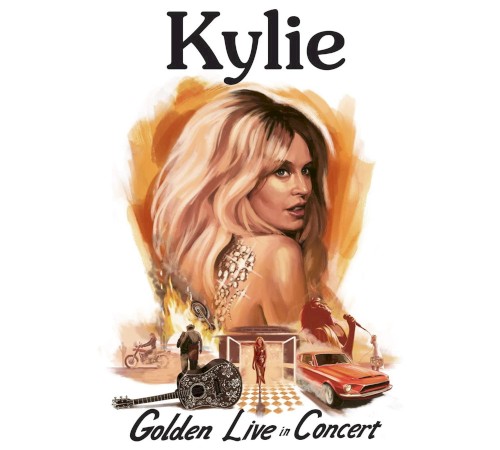 Cover artwork for Golden: Live in Concert by Kylie Minogue