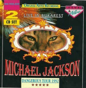 Cover artwork for Live in Bukarest: The Dangerous Tour 1992 by Michael Jackson