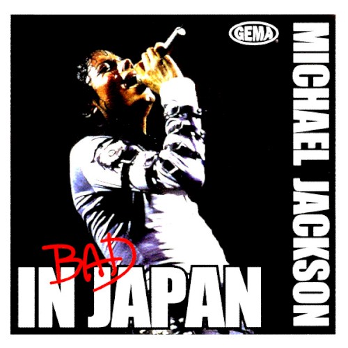 Cover artwork for Bad in Japan by Michael Jackson