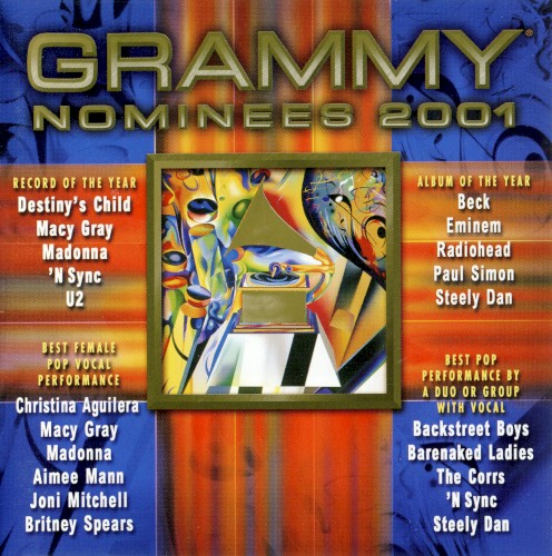 Cover artwork for GRAMMY Nominees 2001 by Radiohead