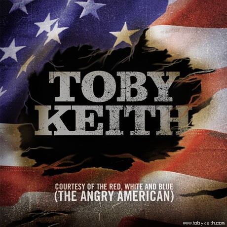 Cover artwork for Courtesy Of The Red, White And Blue / Who's Your Daddy? by Toby Keith
